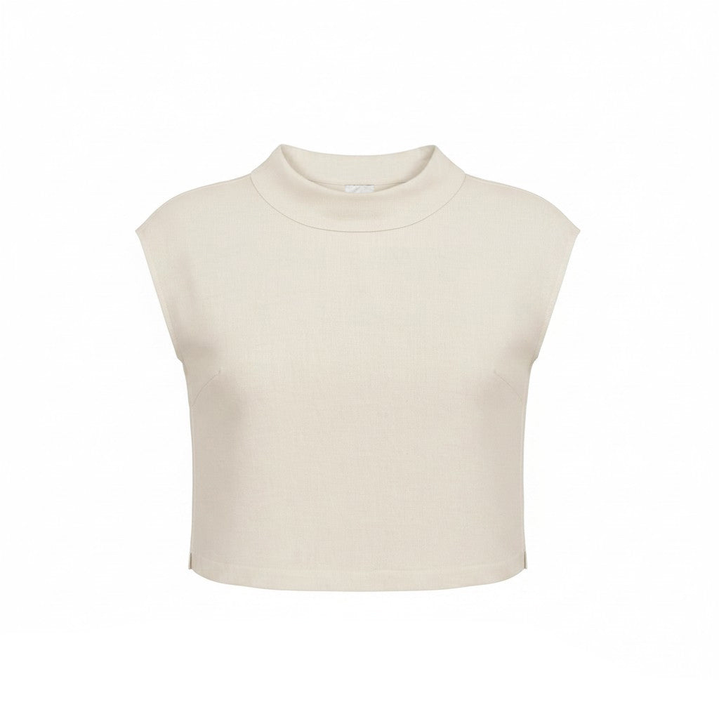 Collar Linen Blouse