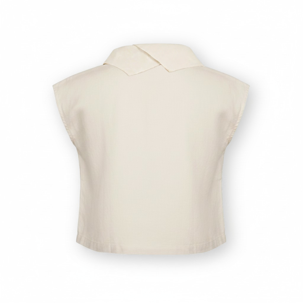 Collar Linen Blouse