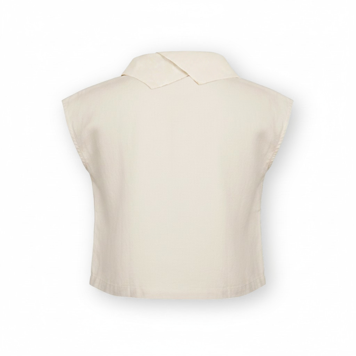 Collar Linen Blouse