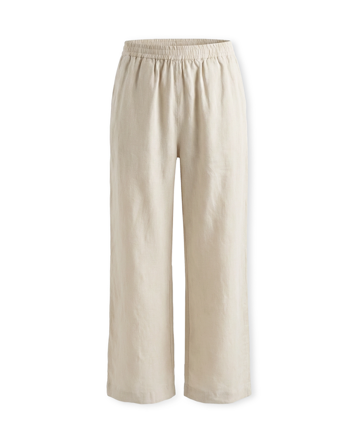 Tapered Linen Pants