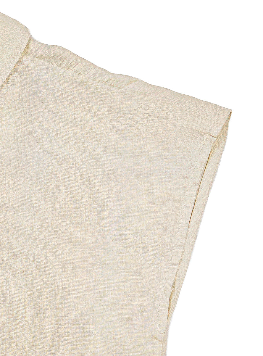 Collar Linen Blouse