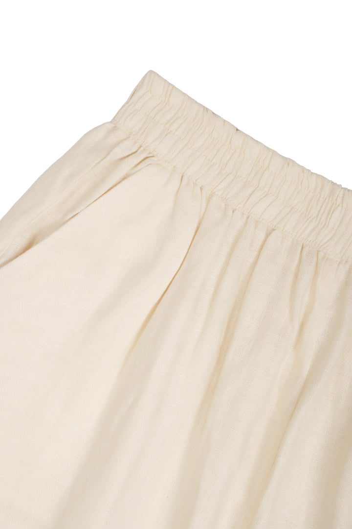 Tapered Linen Pants