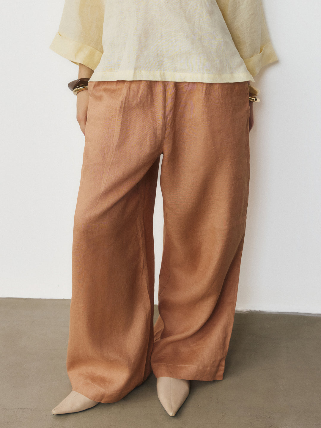 Relaxed Linen Pants