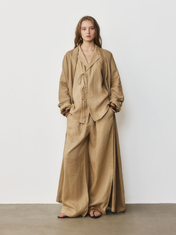 Linen Abaya